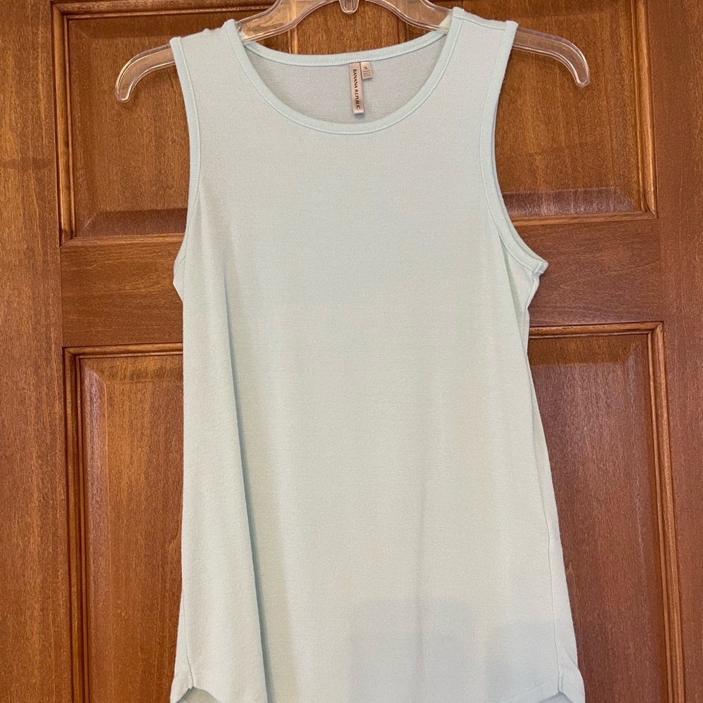 Banana Republic Mint Green Tank Top with Soft Fabric